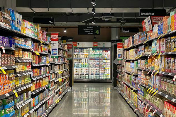 Consumer goods packaging illustration