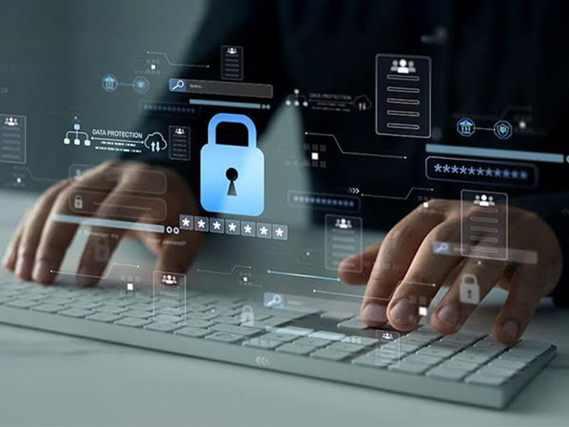 Analytics dashboard showing data protection status