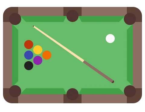 billiards table