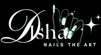 Disha Nails The Art Logo